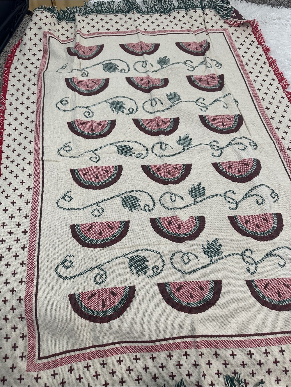 🥕 Simply Country Watermelon Throw